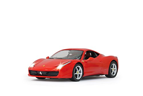 JAMARA 404305 - Ferrari 458 Italia Veicolo, Scala 1:14, Rosso