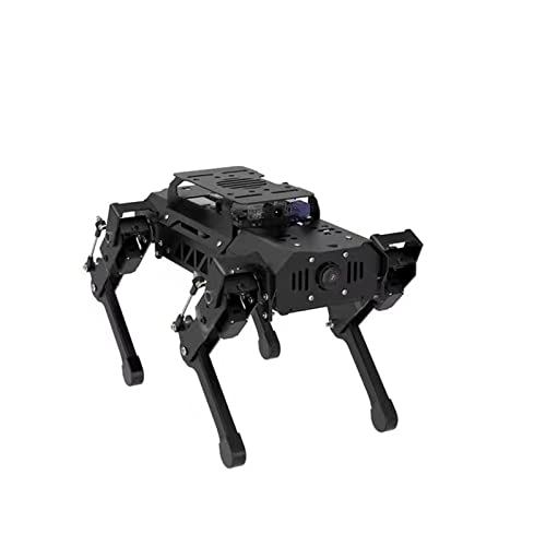 Robotico dog Cane robot quadrupede in metallo, cucciolo pi Robot ROS bionico a 4...