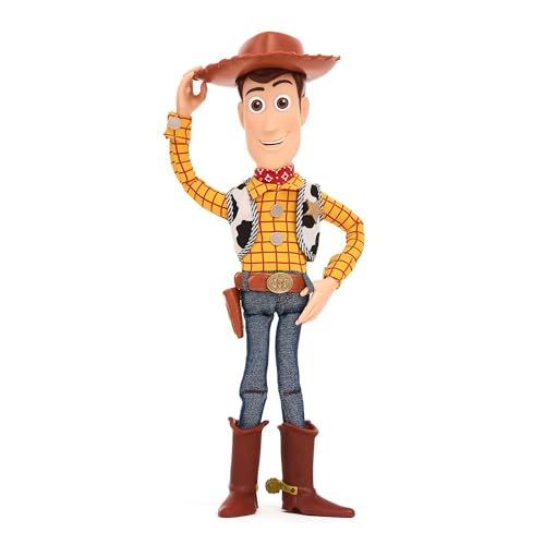 Disney Store Official Action figure interattiva parlante di Woody, Toy Story, 39...