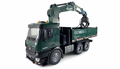 Amewi Mercedes-Benz Arocs Carrozza con ribaltabile RTR con batteria e...