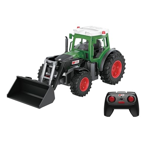 MONDO Motors Trattore con benna radiocomandato, modello in scala 1:24, pacco...