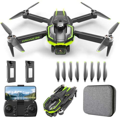 Drone con Telecamera 4K per Bambini e Adulti, Mini Droni Pieghevole con Motore...