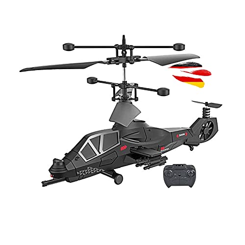 Syma Mini Elicottero Militare telecomandato Blackhawk UH-60 Apache, 3.5 canali...