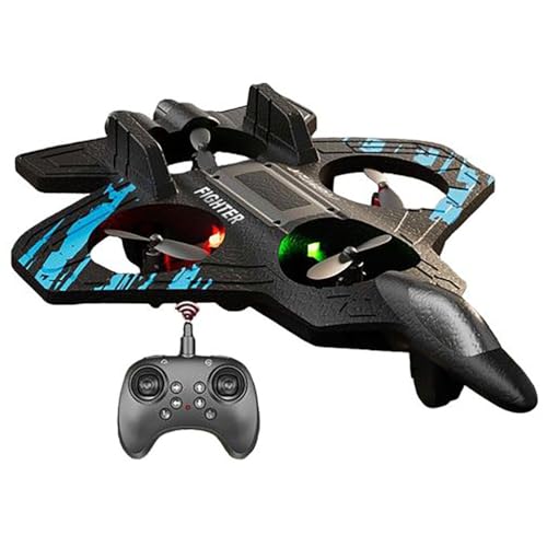 XIUCAI Aeroplano RC con Telecamera, Esperienza di Volo Completa per Bambini e...