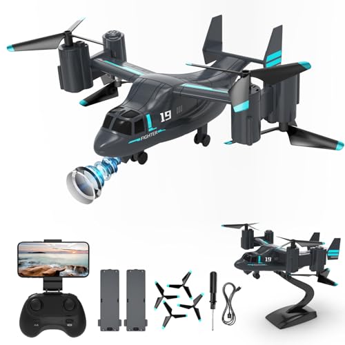 Elicottero radiocomandato con fotocamera 1080P, MIni RC Drone Quadricottero