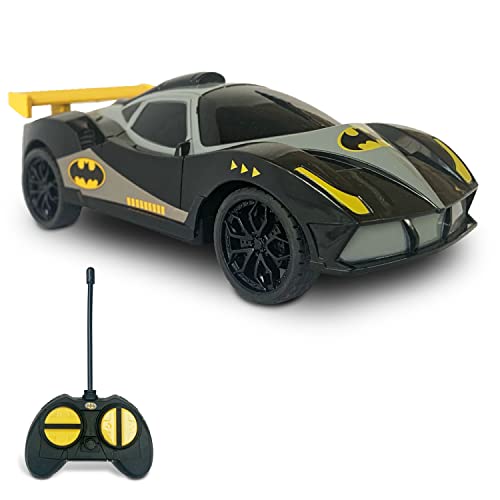 Mondo- Batman RC Car Veicolo Radiocomandato, Colore Grigio/Nero, 63544