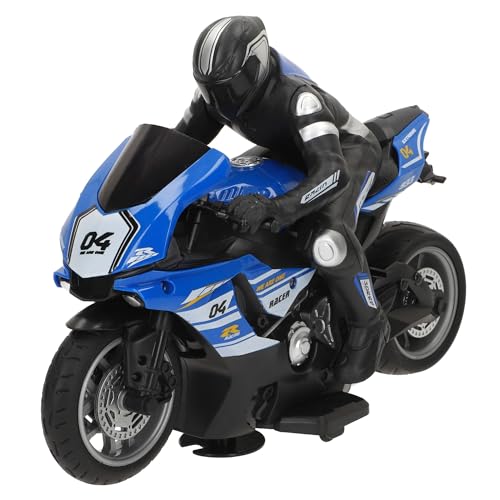 COLORBABY Speed & Go Moto radiocomandata, Pilota compreso, Giallo o blu, Scala...