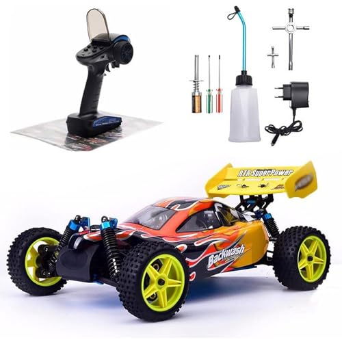 Generico Auto RC 1/10 per Adulti, 75 CC, a Due velocità, alimentata a Olio,...