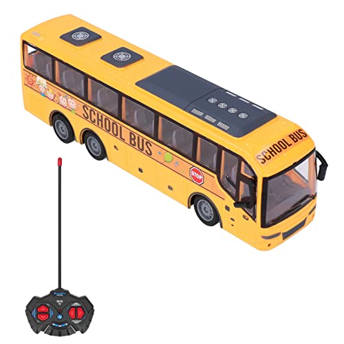 CHDE Decorazione per scuolabus RC in plastica simulata con Autobus telecomandato...