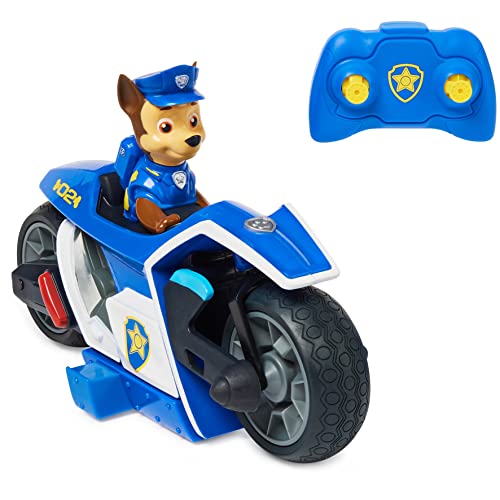 PAW Patrol, moto radiocomandata di Chase da PAW PATROL IL FILM, giocattoli per...
