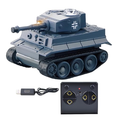 Carro Armato RC Per Bambini, Veicolo Giocattolo Telecomando, Modello Interattivo...