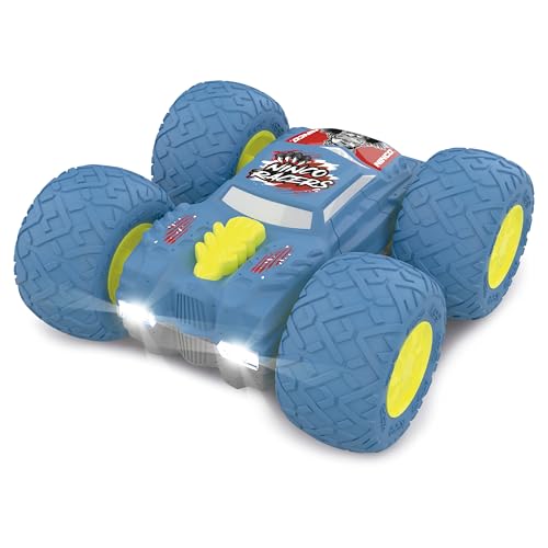 Ninco - Auto telecomandata Reversibile Super Stunt con luci e programmabile,...