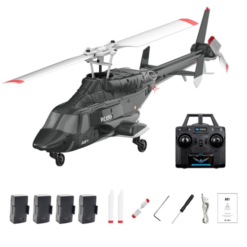 RC ERA A61 Air-Wolf RC elicottero, scala 1/52 2.4G 4CH singolo rotore elicottero...