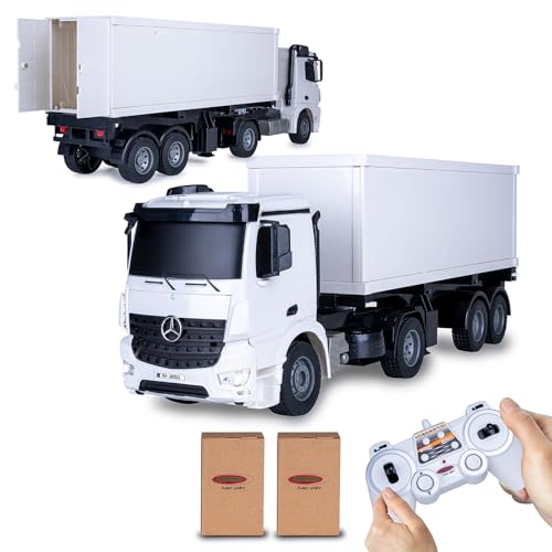 JAMARA 405148 - Container Lkw Mercedes Benz Arocs - Rimorchio...