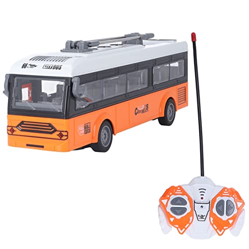 BSTCAR Giocattolo autobus telecomandato con suono, scuolabus elettronico...
