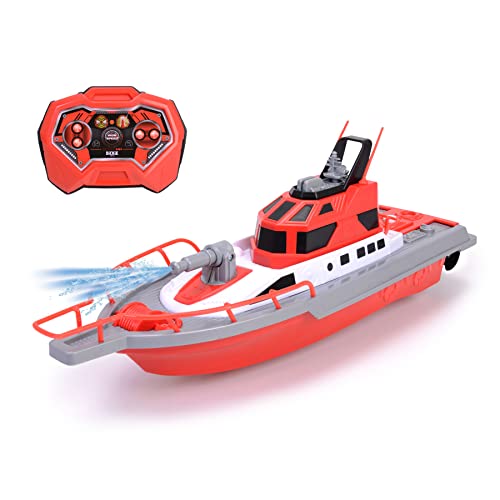 Dickie Toys – Barca dei pompieri – Barca telecomandata per bambini dai 6...
