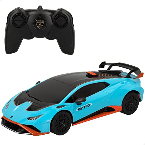 rastar ColorBaby Lamborghini 46987 - Auto radiocomandata Huracan STO Blu con...