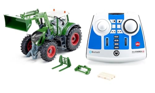 siku 6793, Trattore Fendt 933 Vario con caricatore frontale, Verde, Metallo e...