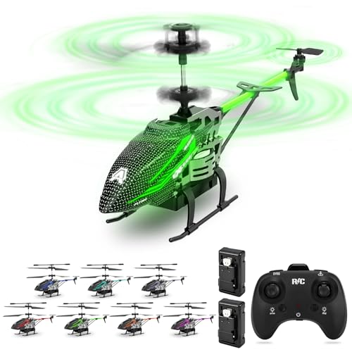 Elicottero Telecomandato,Elicottero RC 2.4G,con luce 7 colori LED,3.5 Ccanali...