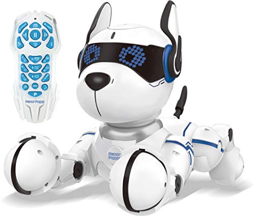Lexibook Power Puppy Robot programmabile con Telecomando, Funzione di...
