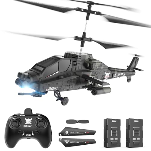 DEERC Elicottero RC, Aereo RC per Bambini e Adulti, Elicottero Telecomandato da...