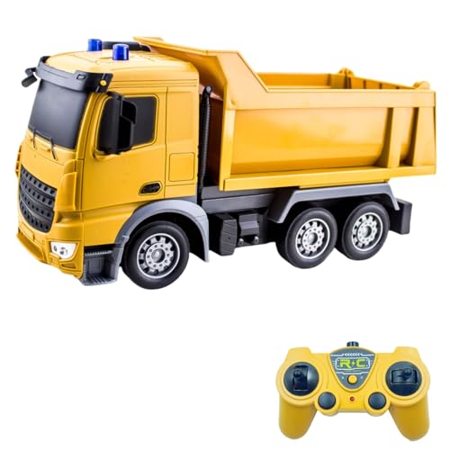 LioMaxi Camion betoniera con tutte le funzioni, giocattolo telecomandato...