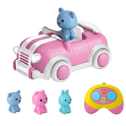 Generico Auto Giocattolo Telecomando | Veicolo dei Cartoni Animati con Musica e...