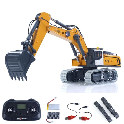 TOUCAN RC HOBBY 1:50 RC escavatore K970 macchina da costruzione telecomando...