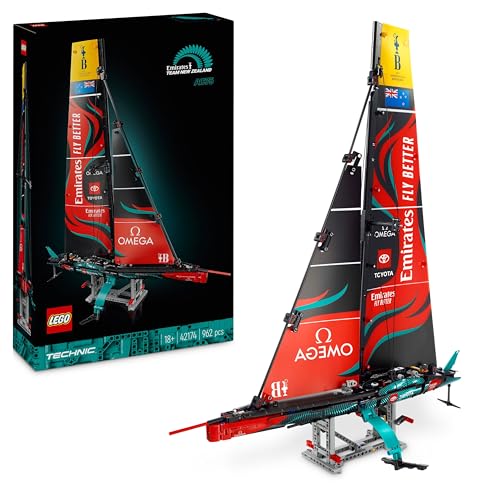 LEGO Technic Emirates Team New Zealand AC75, Modellino di Nave Yacht da...