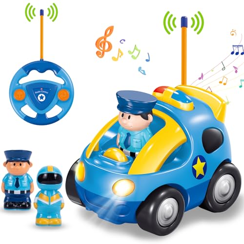Pup Go Kids Telecomando Police Macchina - Radio Control Race Car Giocattoli con...