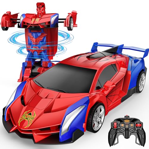 Braxel Macchina Telecomandata per Bambini, Trasforma Robot Giocattolo, Giochi...