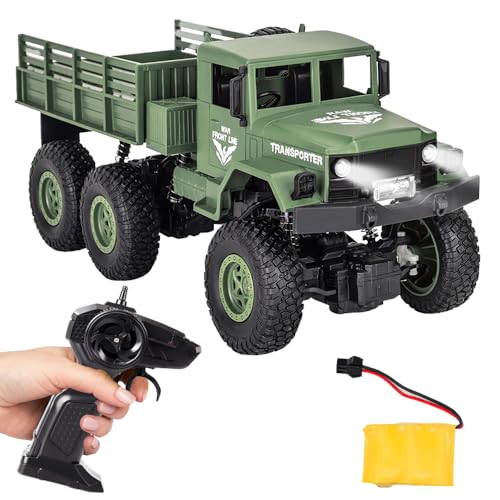 OBEST Military RC Truck,2.4 GHz Fuoristrada Radiocomandata 4WD Truck per Adulti...