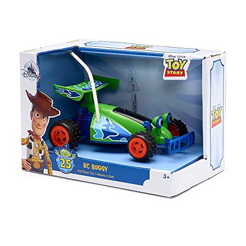 Disney Store Toy Story 25° anniversario Buzz & Woodys RC Buggy Pullback Car -...