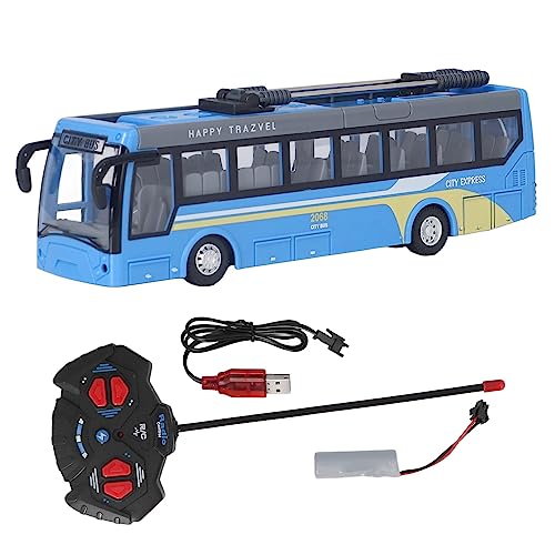 Autobus Giocattolo Telecomandato per Bambini in Scala 1:48, Scuolabus RC...