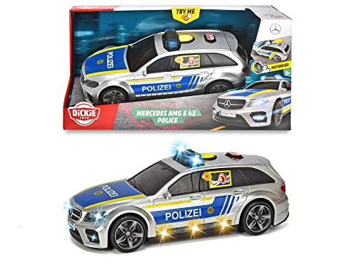 Auto della polizia motorizzata Dickie Toys Mercedes AMG E43. Auto giocattolo, il...