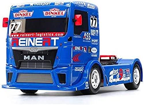 TAMIYA 58642 – '1:14 RC Team Reinert Rac. Man TGS TT-01E, veicolo blu