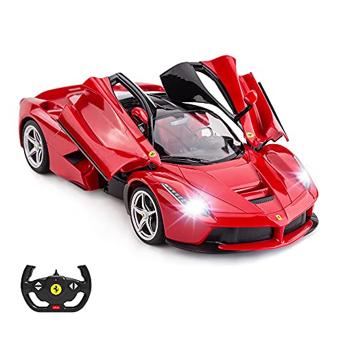 RASTAR Telecomando Ferrari Car 1:14 Rosso Ferrari Toy Car La Ferrari Telecomando...