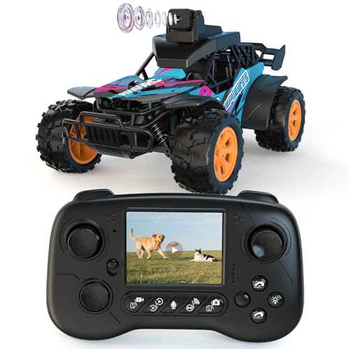 Macchina Telecomandata con Telecamera, Auto a 2,4 GHz con Schermo LCD da 2,8',...
