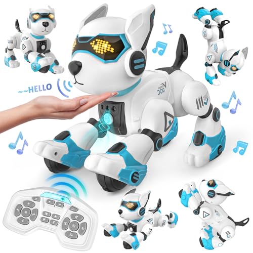 Dreamon Cane Robot Intelligente per Bambini, Controllo Gestuale Tocco...