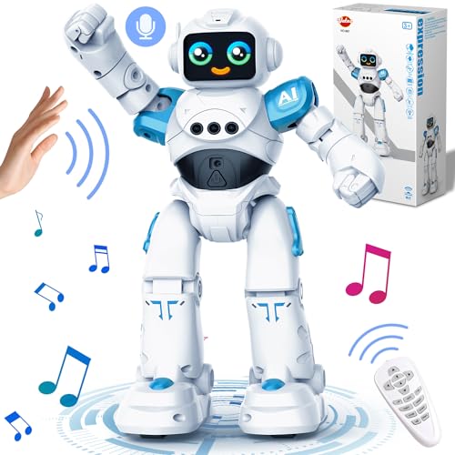 VATOS Robot giocattolo per bambini da 3 a 12 anni - Robot telecomandato, robot...