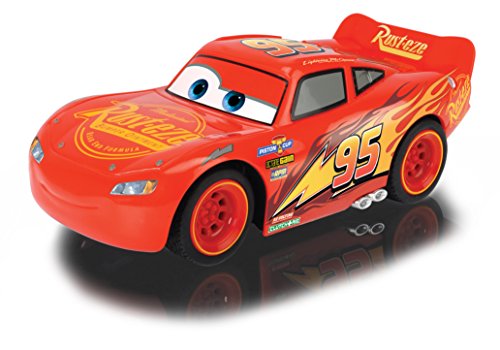 Dickie Toys- Disney Cars 3 Rc Saetta McQueen, Colore Rosso, 203081000