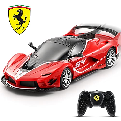 SainSmart Jr. Ferrari Modellino Auto, 1:24 Licenza Radiocomandata Auto, 2,4 GHz...