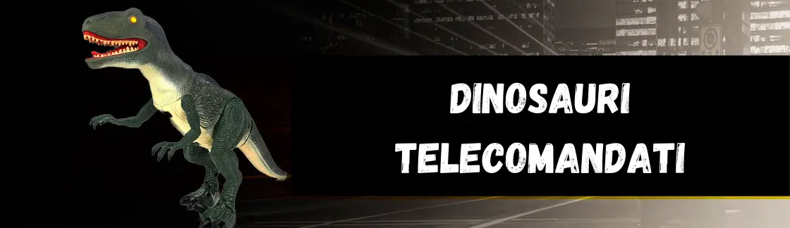 Il miglior dinosauro telecomandato per lo shopping online