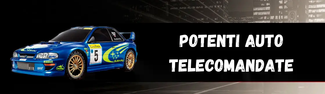 Auto telecomandate potenti e veloci
